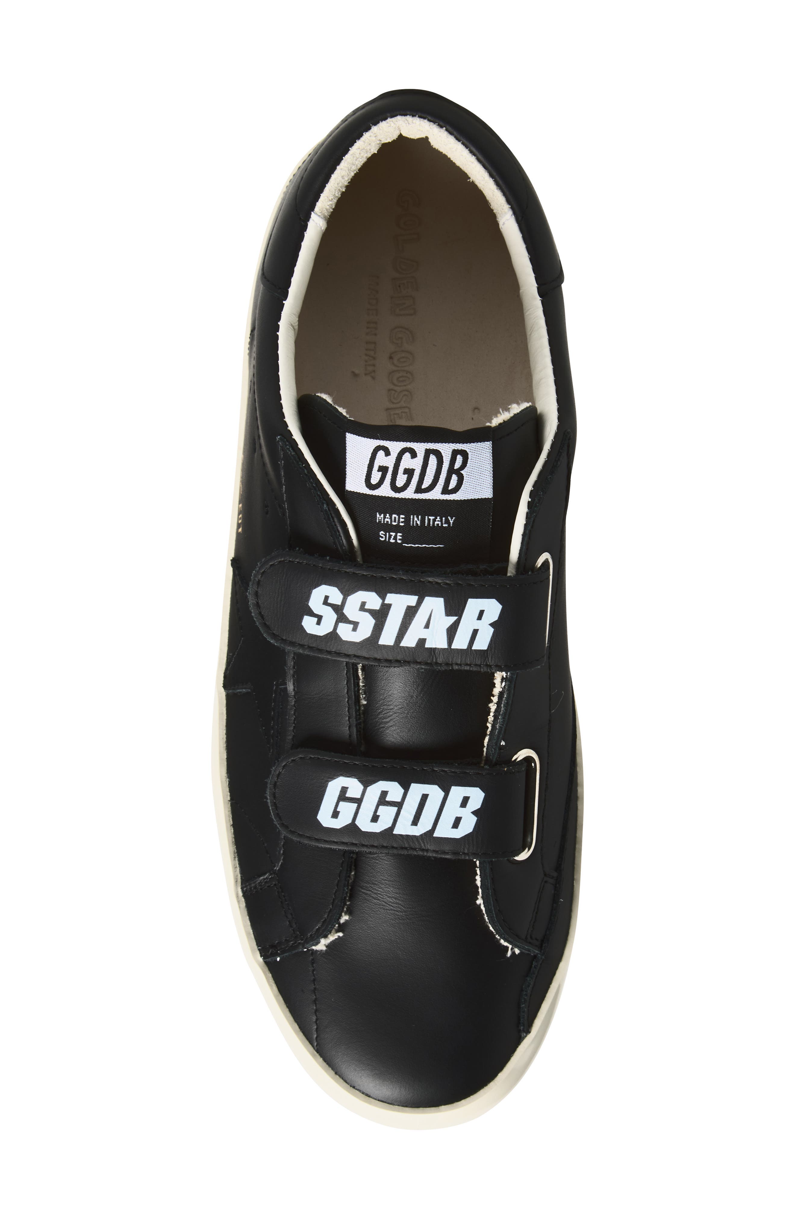 Golden Goose Kids' Old School Low Top Sneaker, Alternate, color, Black