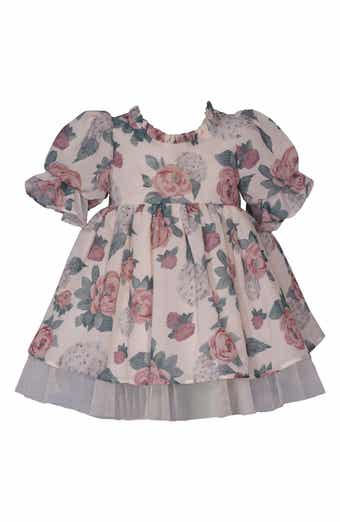Floral Chiffon Party Dress