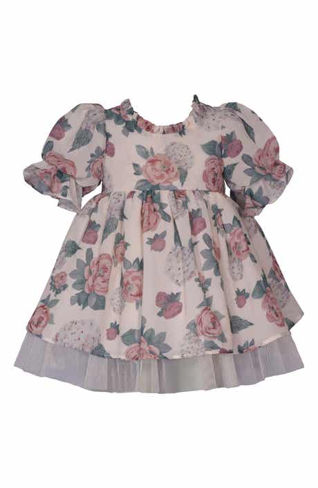 Floral Chiffon Party Dress