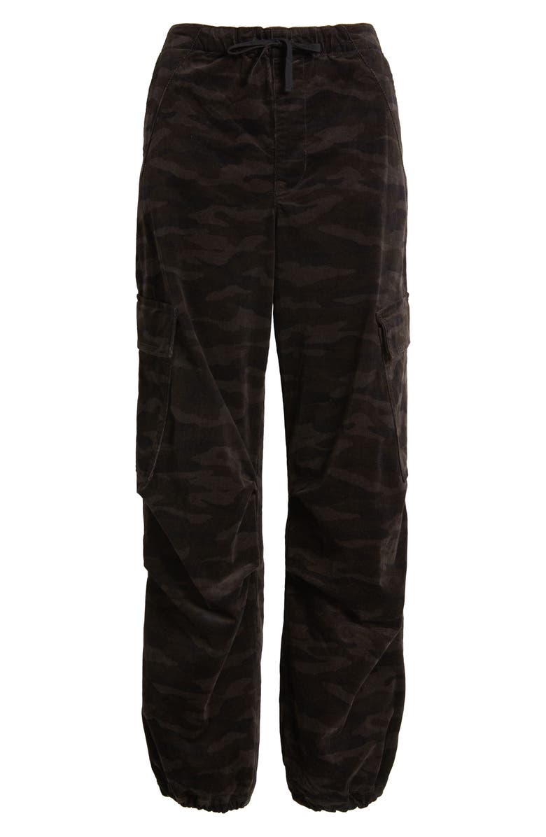 Love, Fire Corduroy Cargo Parachute Pants, Alternate, color, 