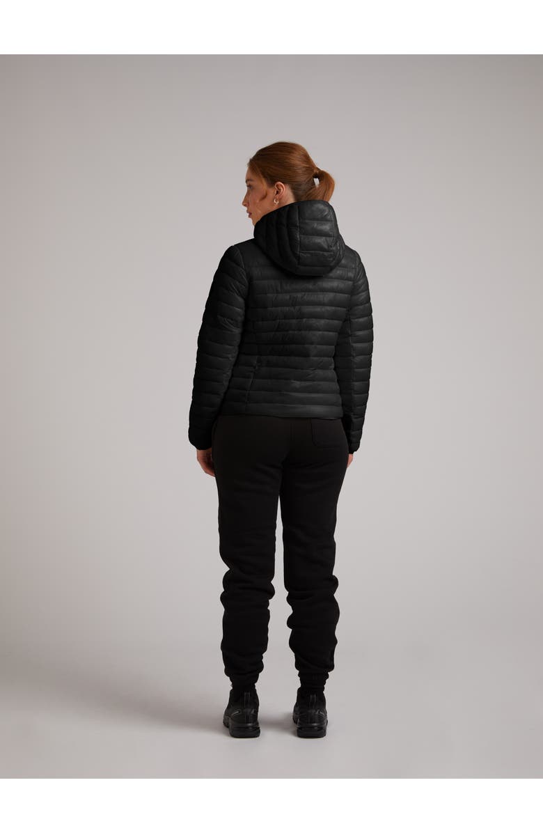 JACK1T Satell1Te Padded Hooded Jacket, Alternate, color, Black