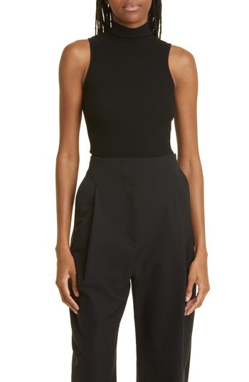 Shop Proenza Schouler Sleeveless Rib Sweater In Black