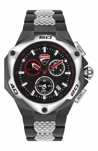 Ducati Corse Motore Quartz Chronograph Bracelet Watch, 49mm