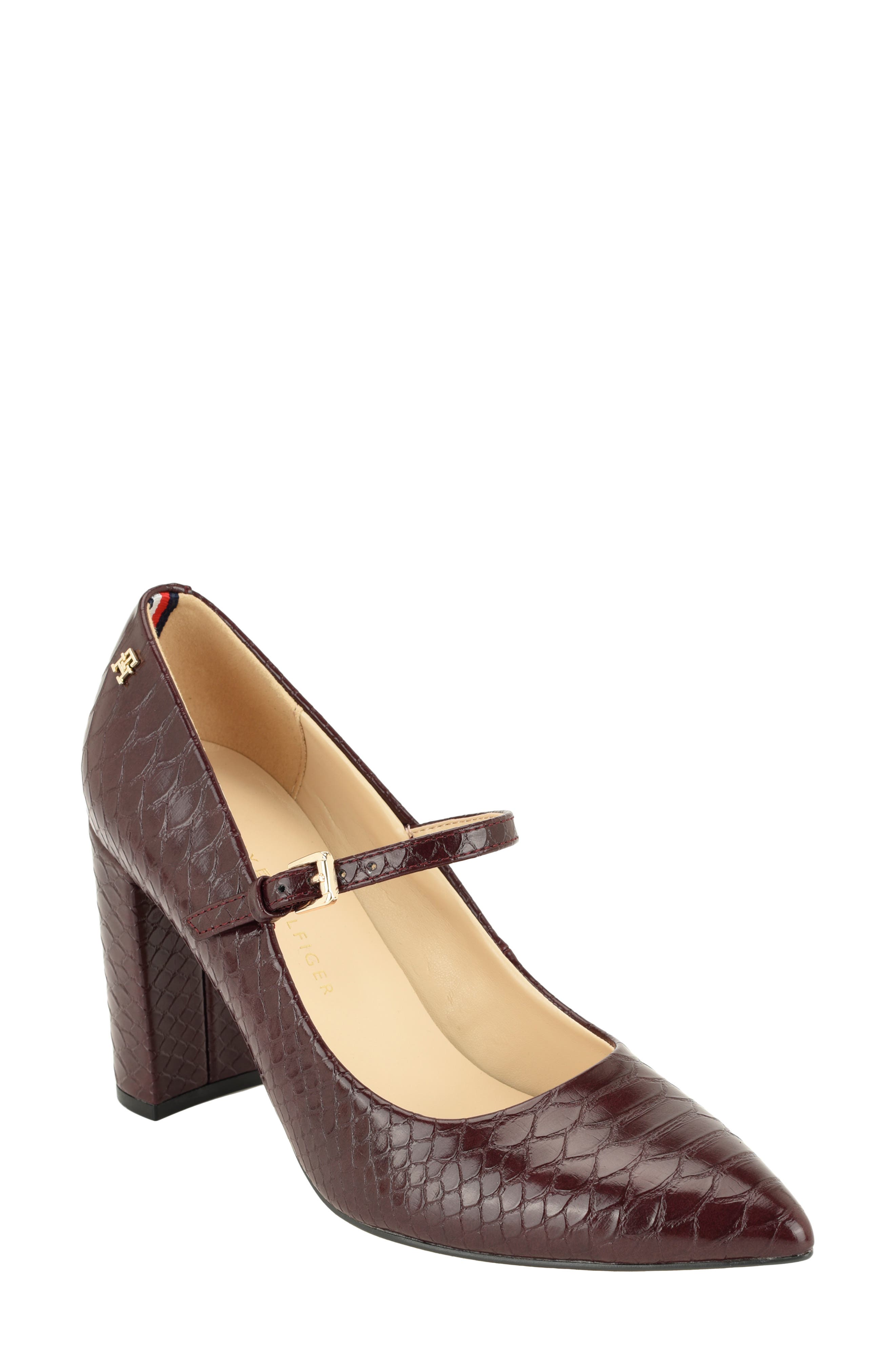 Aveniz Mary Jane Pump, Main, color, BURGUNDY