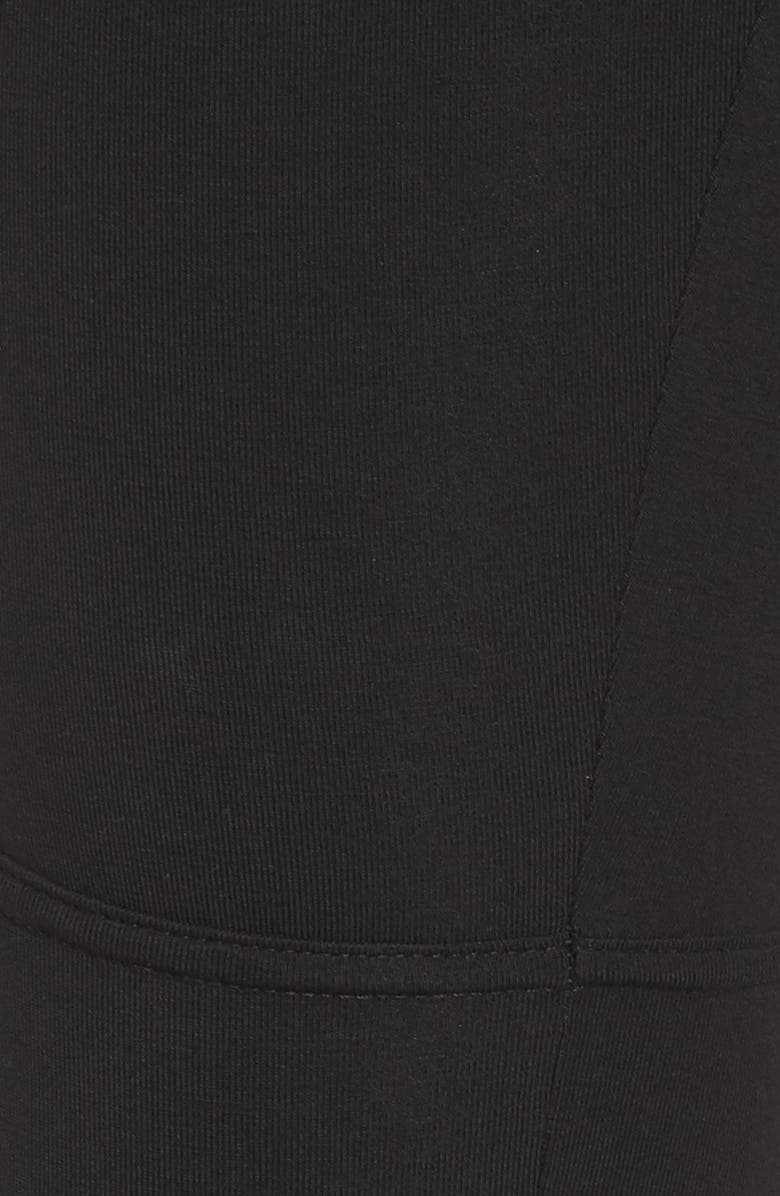 BP. Faux Leather Mixed Moto Leggings, Alternate, color, 