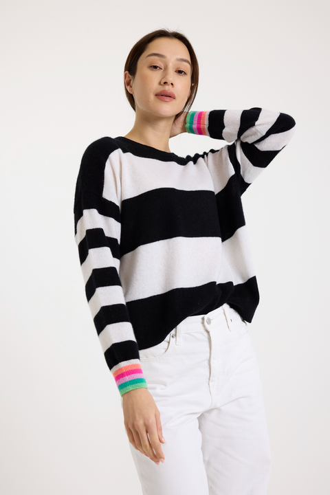 Molly Crew Neck 100% Cashmere Sweater