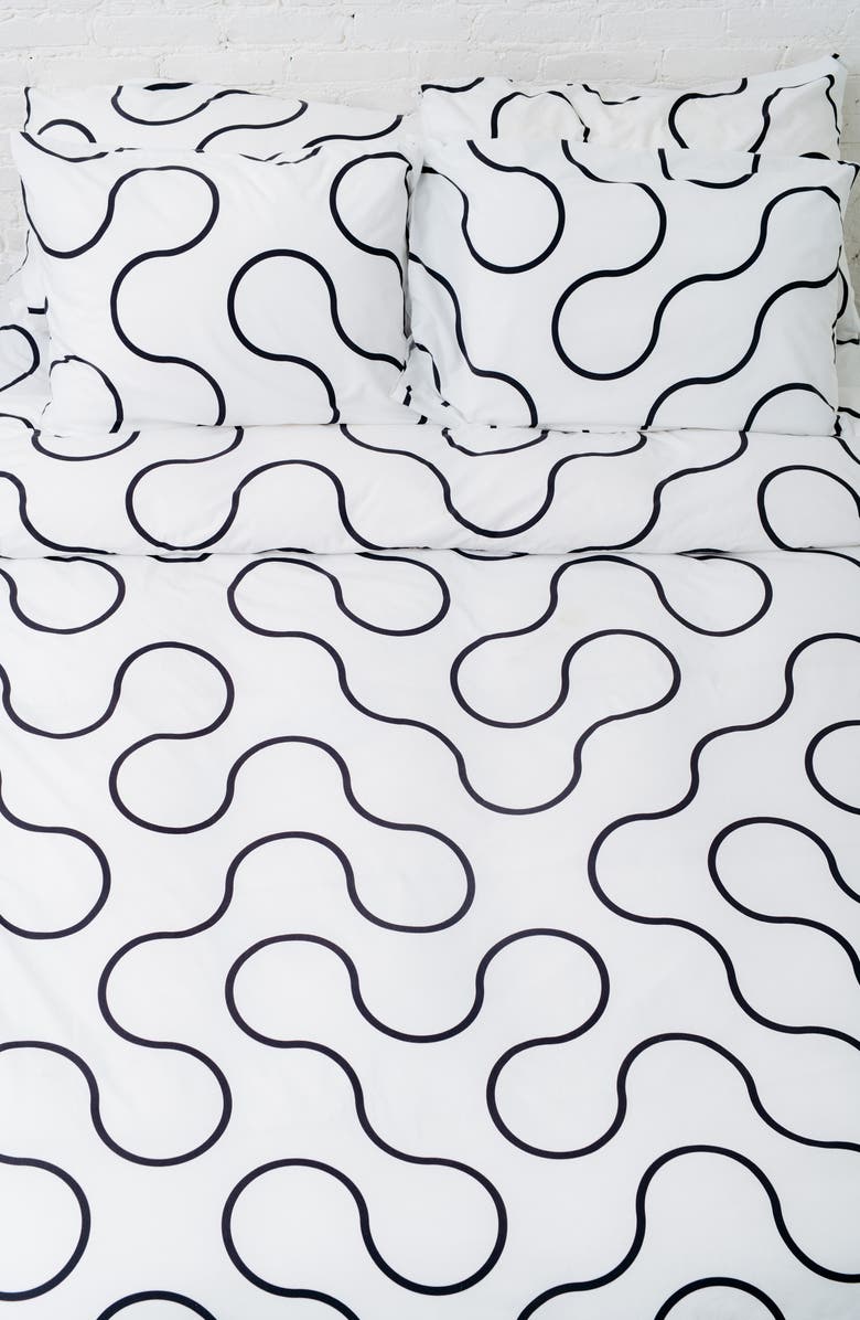 Dusen Dusen Arc Duvet Cover & Shams, Alternate, color, 