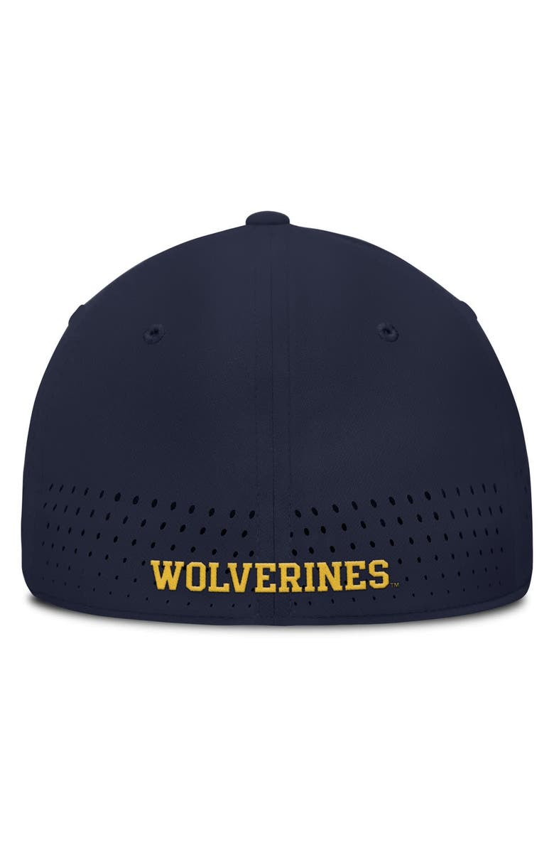 Nike Men's Nike Navy Michigan Wolverines 2025 On-Field Gameday Performance Flex Hat, Alternate, color, 