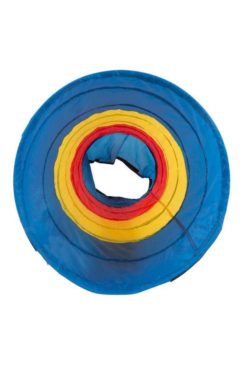 Find Me 6-Foot Multicolor Play Tunnel, Alternate, color, BLUE YELLOW RED
