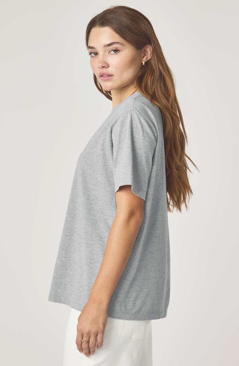 Florence by Mills Boyfriend T-Shirt, Alternate, color, Heather Grey