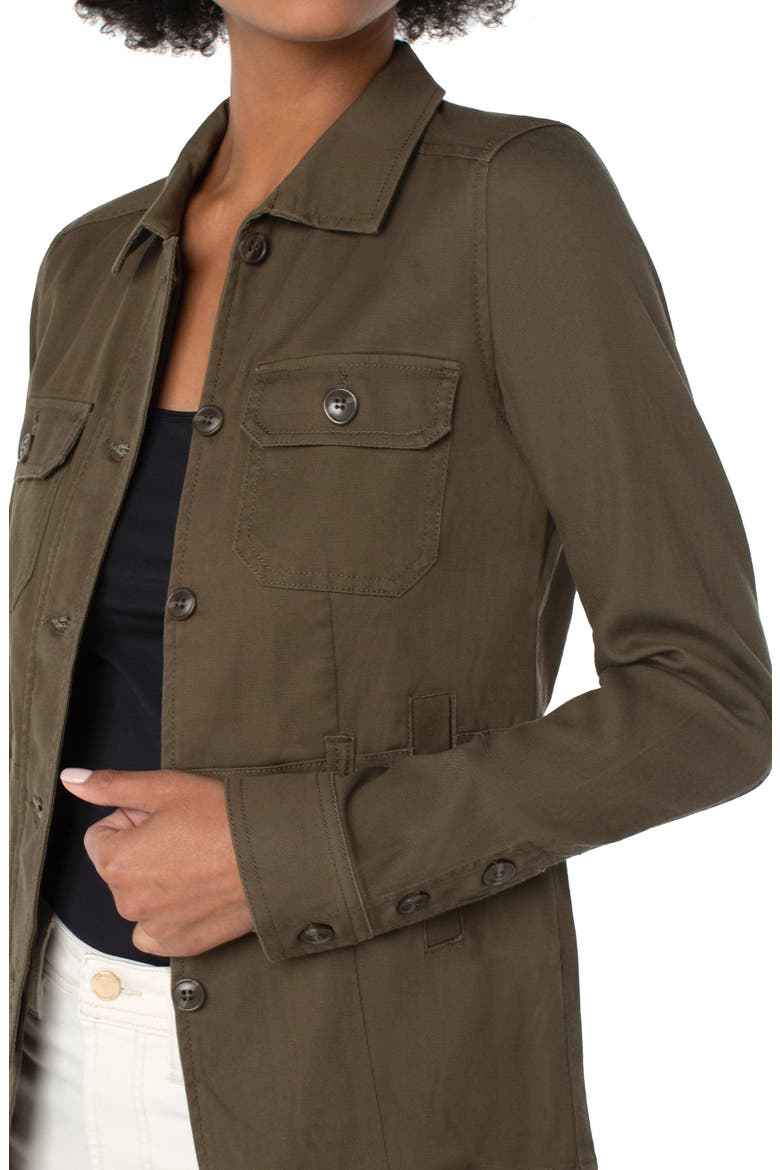 Military Jacket, Alternate, color, OLIVE GROVE
