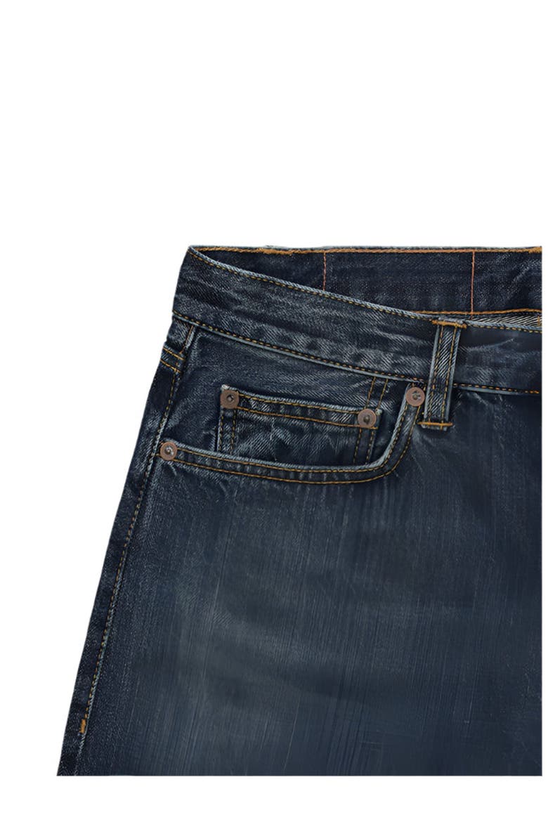 911 Superjohn Japan Selvedge 5 Pocket High Waist Denim Pants, Alternate, color, Stone Wash