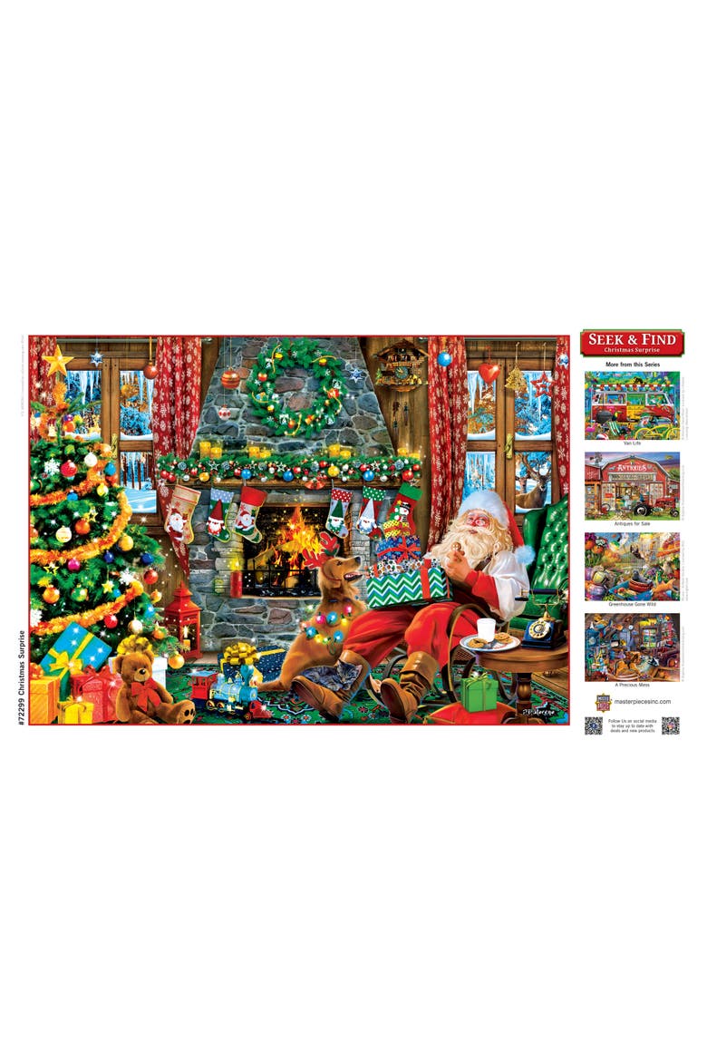 Christmas Surprise 1000 Piece Puzzle, Alternate, color, Multicolor