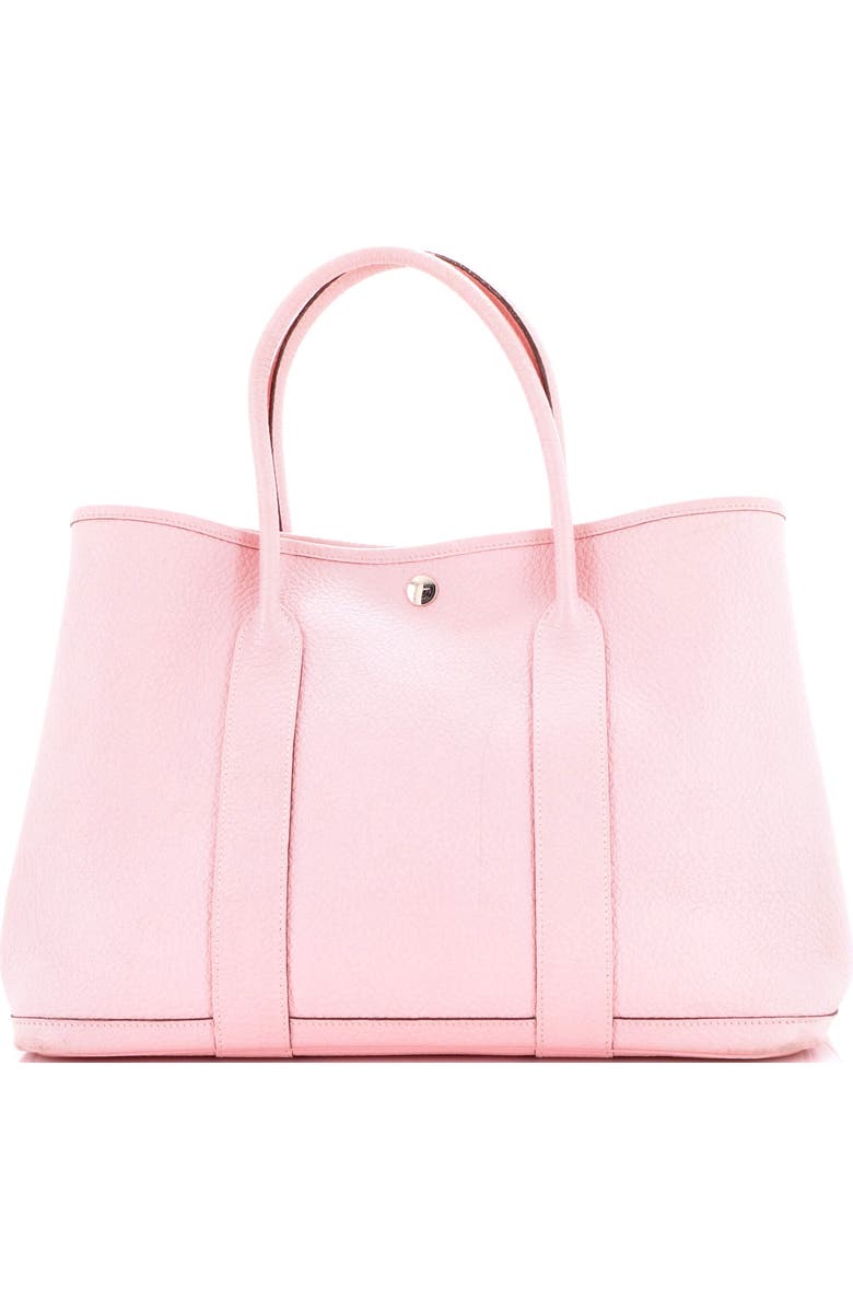 Pre-Owned Hermes Garden Party Tote Leather 36, Main, color, Rose Sakura