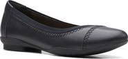 Clarks® Sara Bay Flat - Wide Width Available