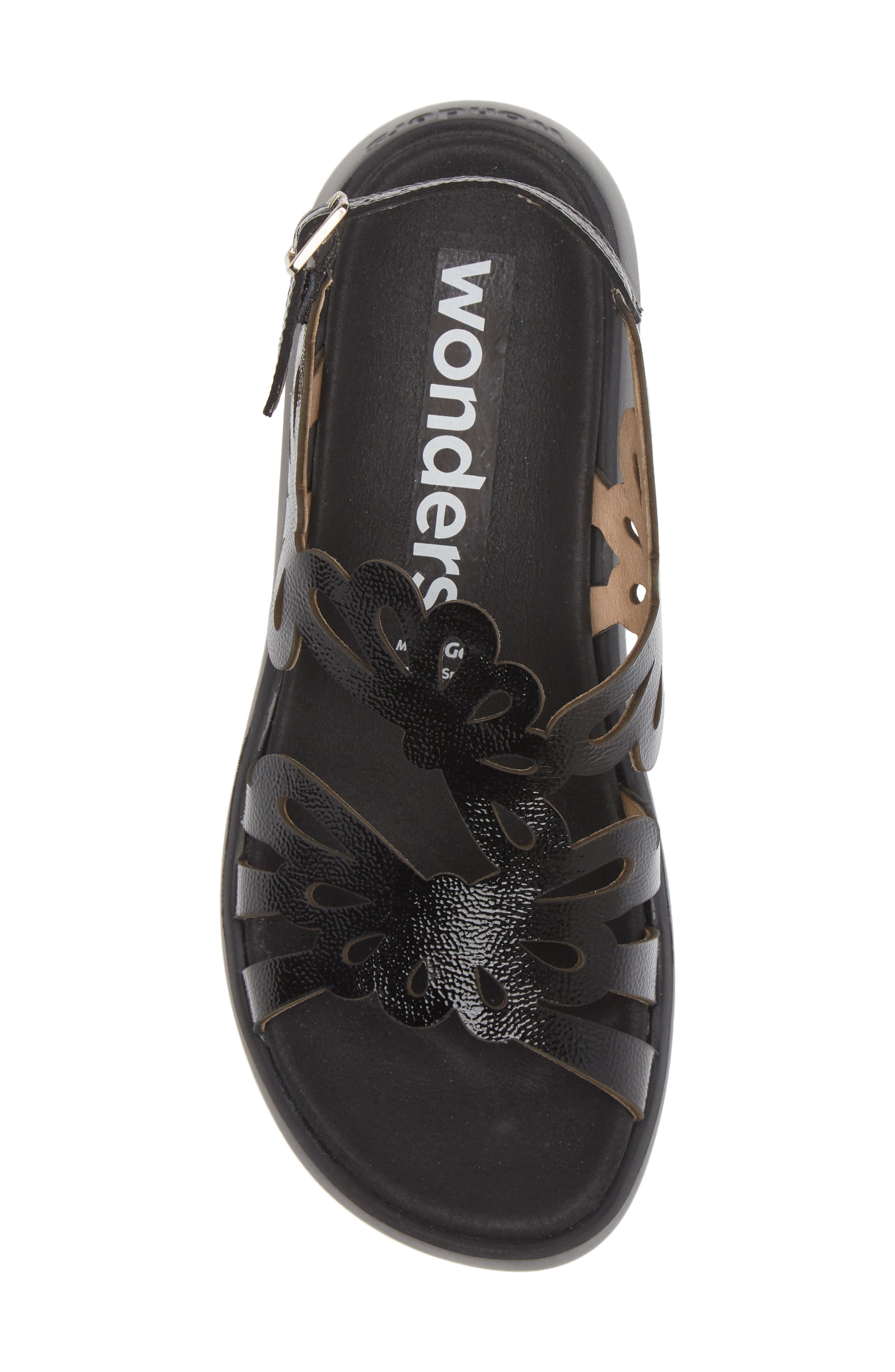 Wonders Platform Slingback Sandal, Alternate, color, 