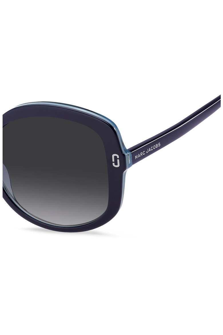 56mm Gradient Round Sunglasses, Alternate, color, 0PJP-9O