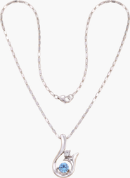 Modenaire Abstract Sprout Pendant Necklace