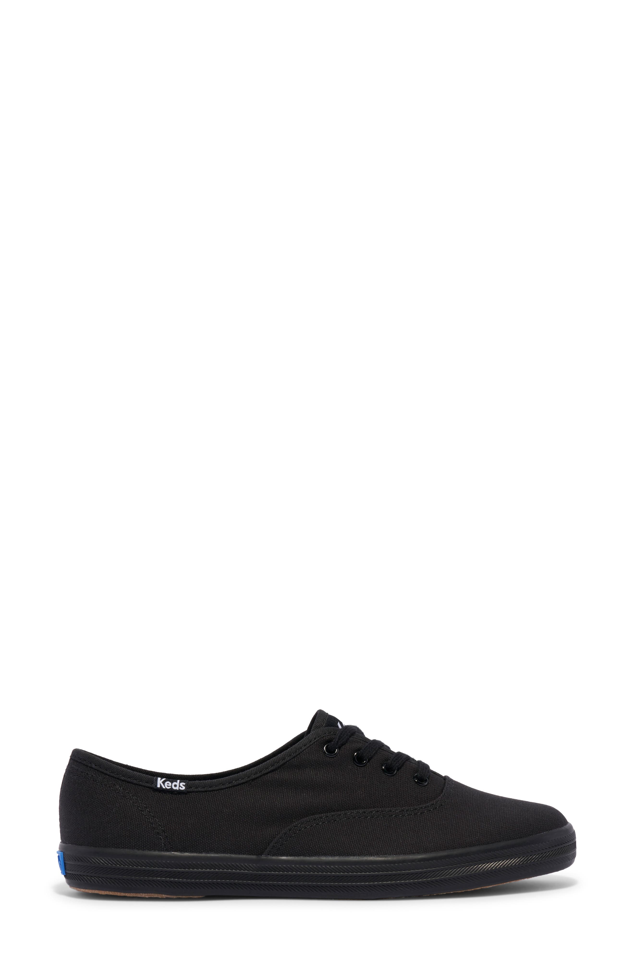 Keds<sup
®</sup
 
Champion
 Canvas Sneaker, Alternate, color, Black