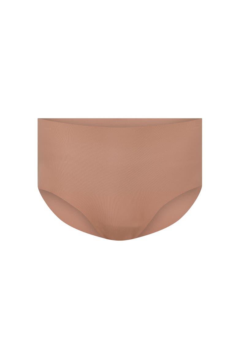 Trista High Cut Panties, Alternate, color, Medium beige