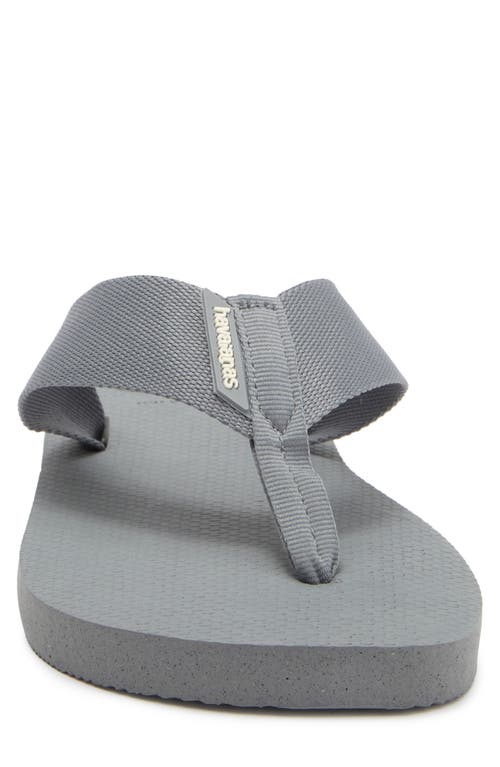Havaianas Urban Basic Water Friendly Flip Flop In Steel Grey