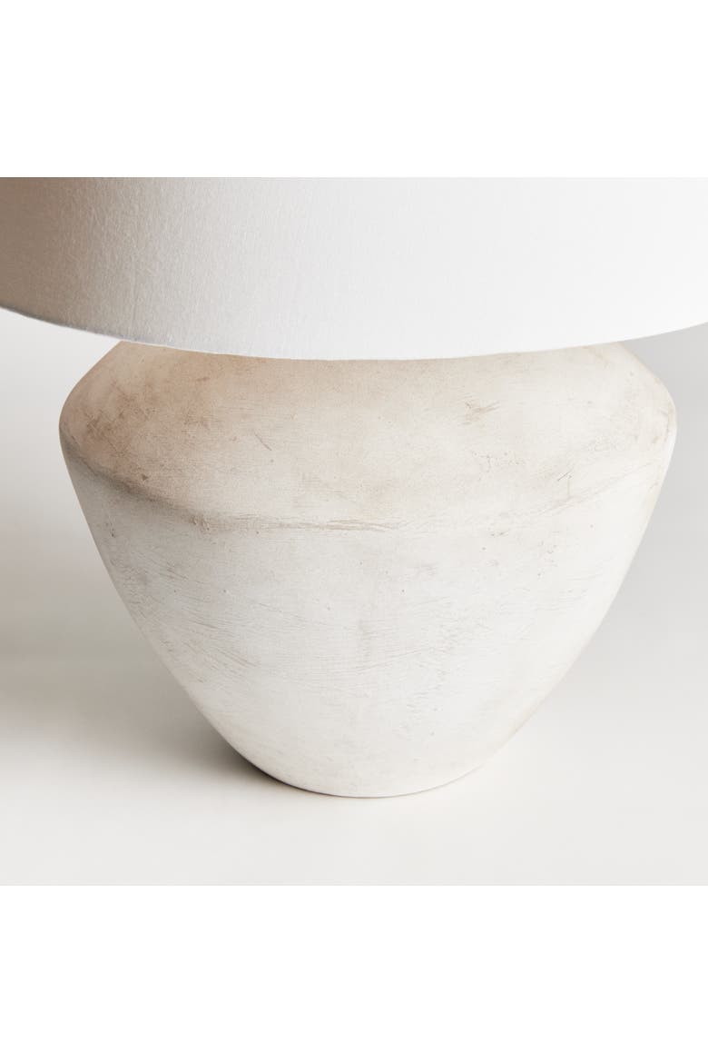 Clyde Table Lamp, Alternate, color, White