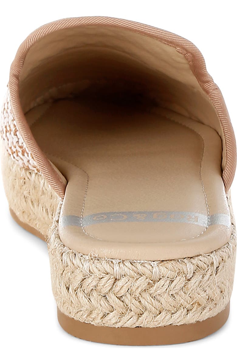 Rag & Co Himari Espadrille Bit Mule, Alternate, color, Brown