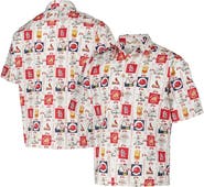 Reyn Spooner Men's Reyn Spooner White St. Louis Cardinals Champions Scenic Button-Up Shirt