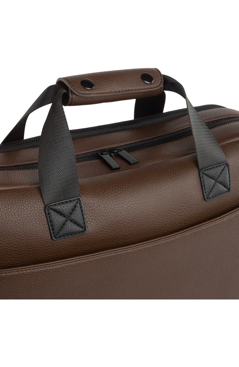 bugatti Central Briefcase, Alternate, color, Brown