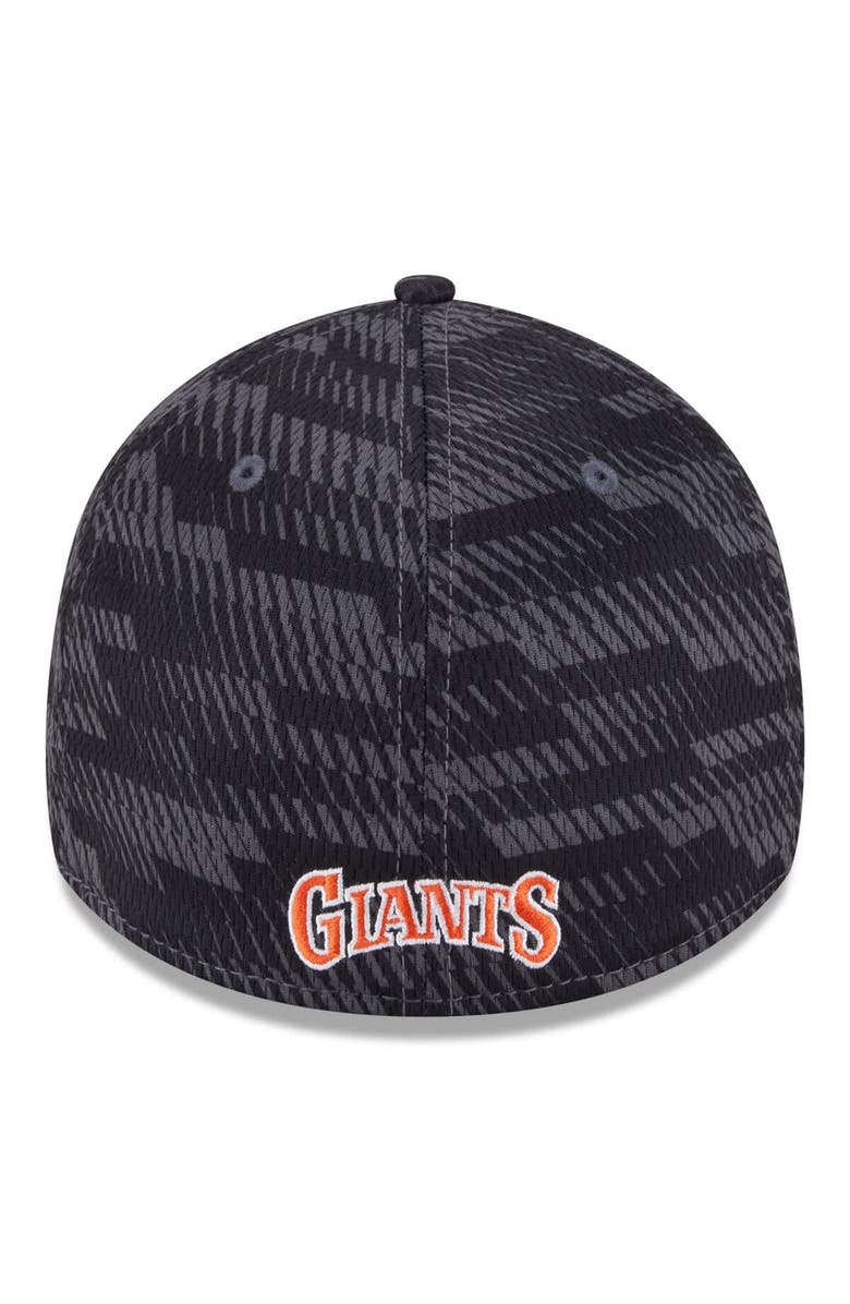 New Era Men's New Era Black San Francisco Giants 2025 MLB Clubhouse 39THIRTY Flex Hat, Alternate, color, Black