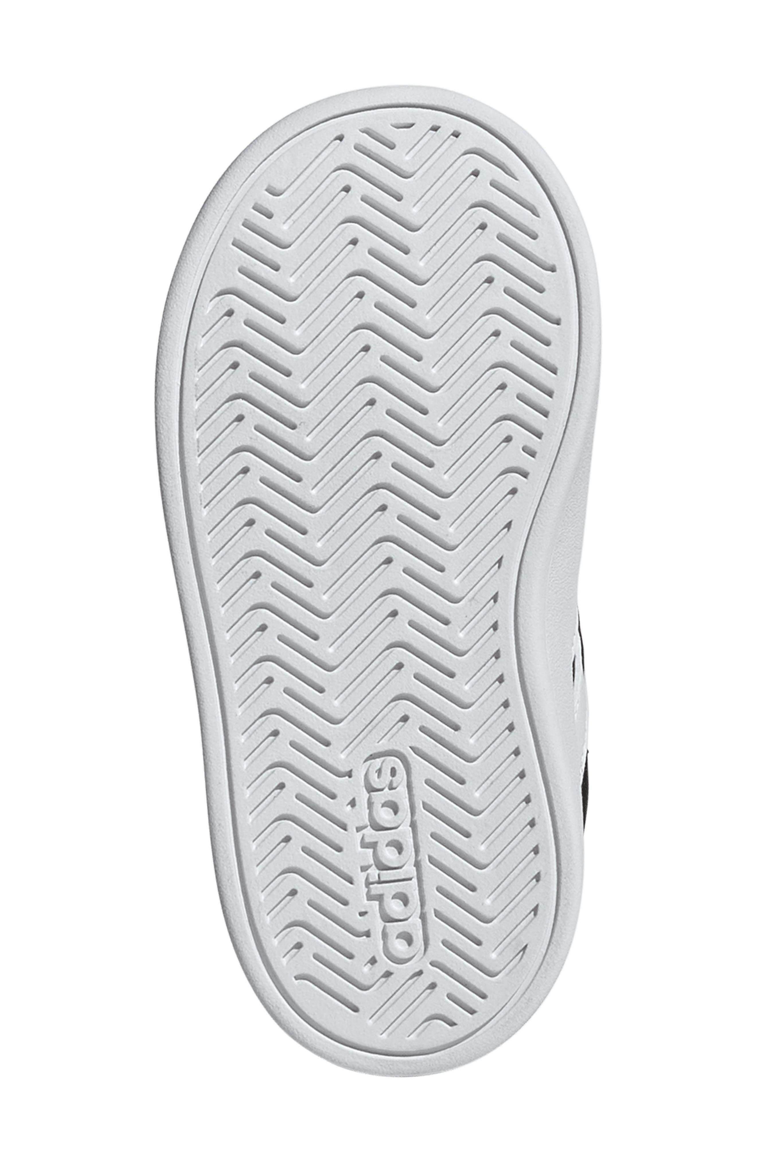 adidas Kids' Grand Court Sneaker, Alternate, color, Black/ Footwear White