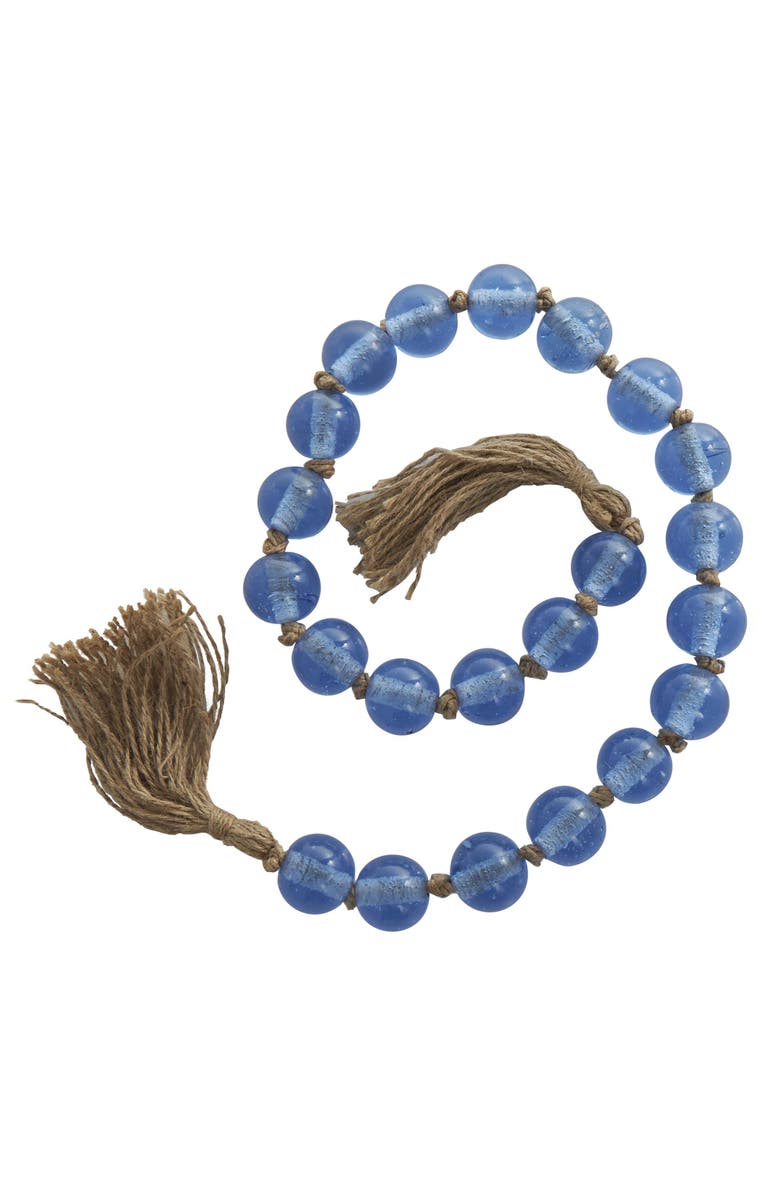 WILLOW ROW Bohemian Glass Beaded Tassel Garland, Main, color,