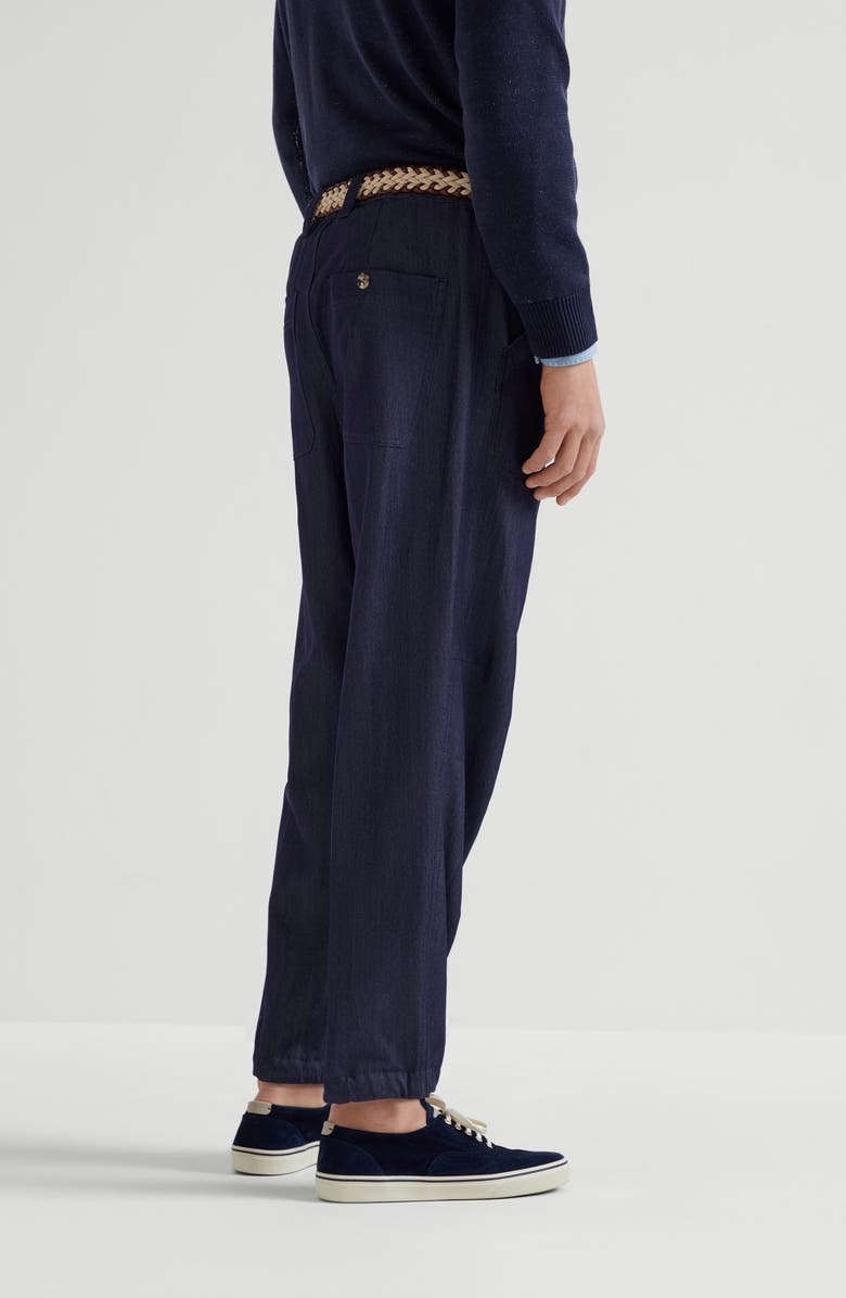 Brunello Cucinelli Twill trousers, Alternate, color, 