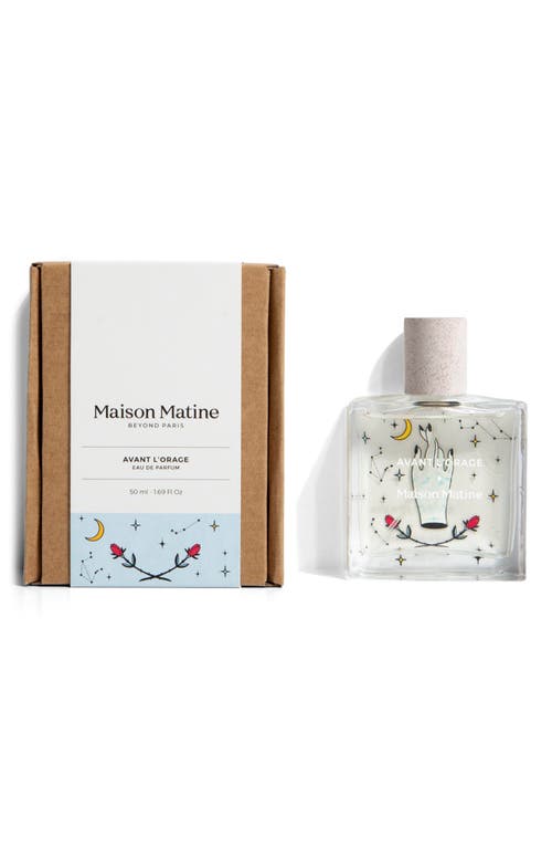 Maison Matine Avant L'orage Eau De Parfum In Transparent