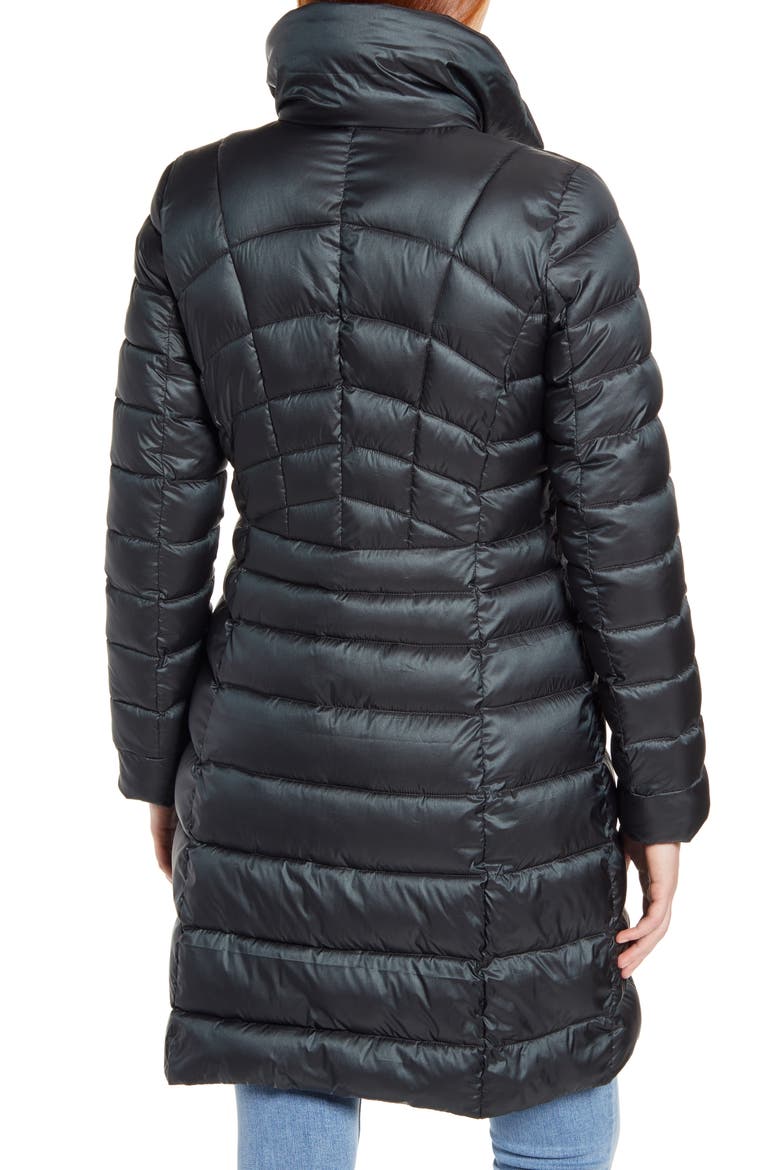 Water Resistant Packable Puffer Coat, Alternate, color, DARK JADE