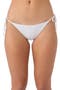 Saltwater Solids Maracas Rib Side Tie Bikini Bottoms