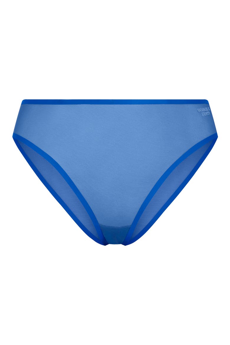 Sheer X Cheeky Briefs, Alternate, color, BLUE EUPHORIA