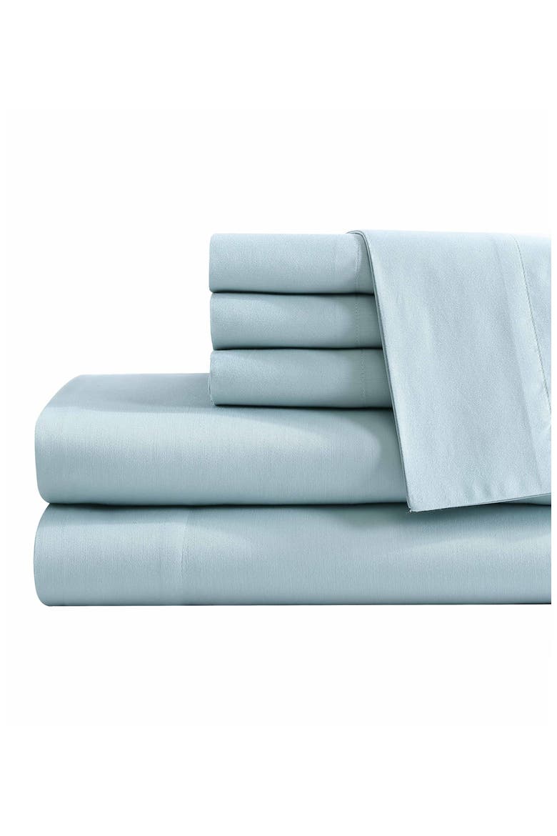 Solid 1000 Thread Count Sheet Set, Main, color, OCEAN GREEN