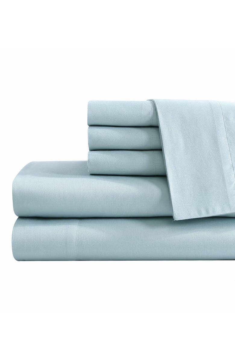 Tommy Bahama Solid 1000 Thread Count Sheet Set, Main, color, Ocean Green