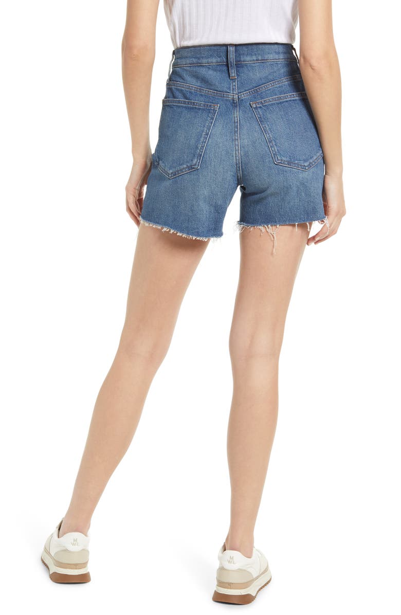 Madewell Women's The Perfect Long Jean Shorts, Alternate, color,