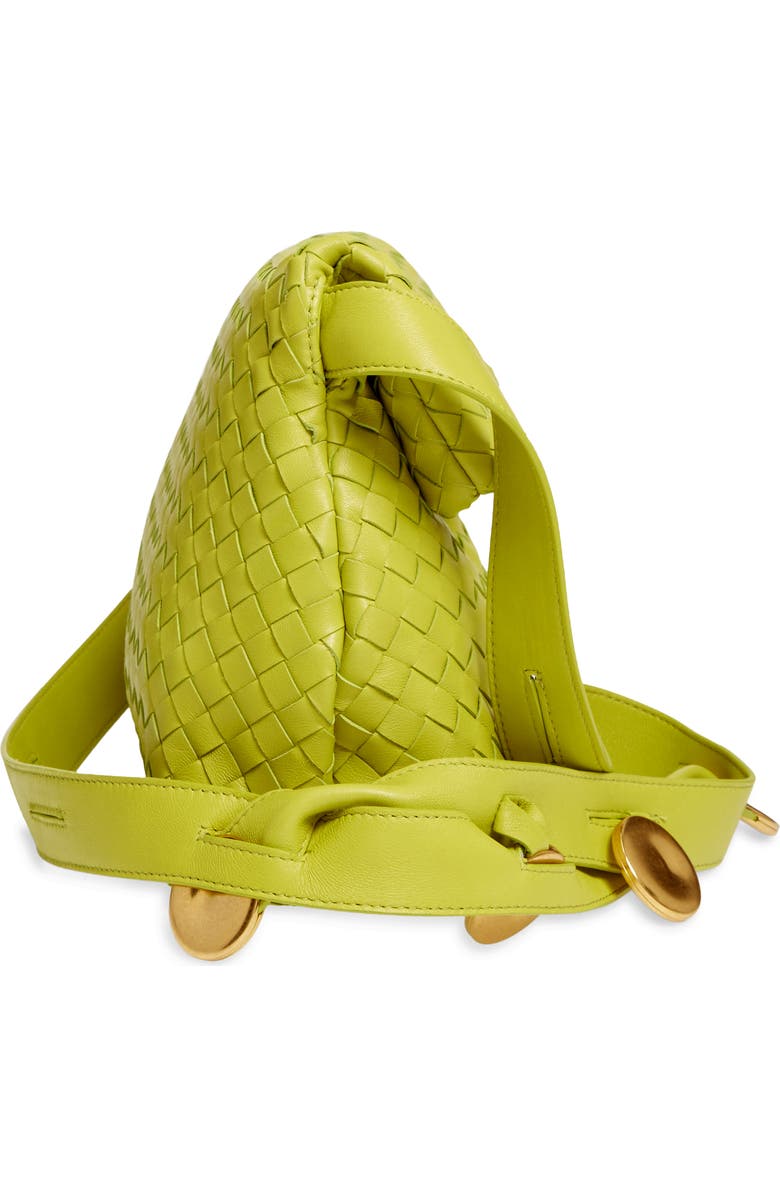 Bottega Veneta The Fold Padded Intrecciato Leather Crossbody Bag, Alternate, color,