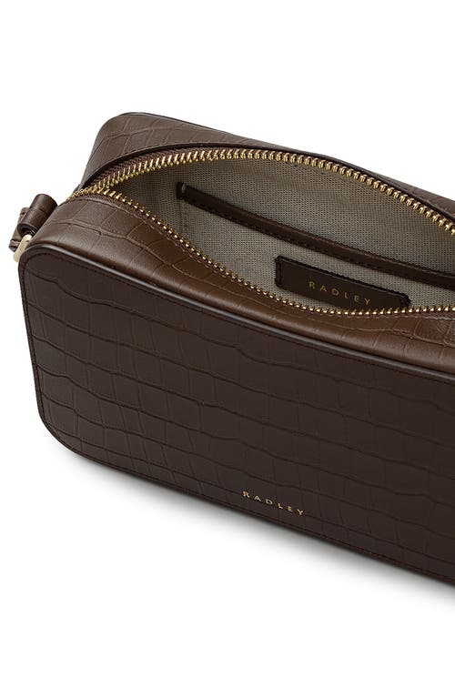 Radley Mini Beech Row Zip Crossbody Bag In Brown