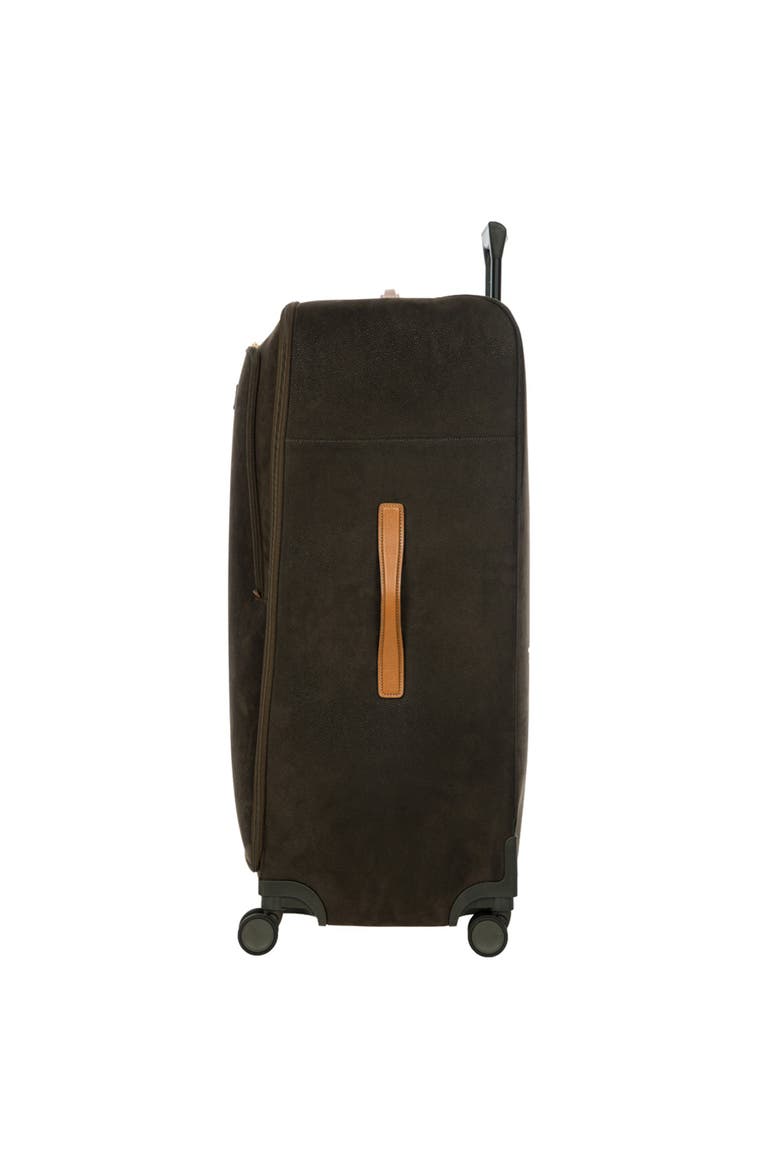 Life Softside 32" X-Large Checked Compound Spinner Luggage, Alternate, color, Olive