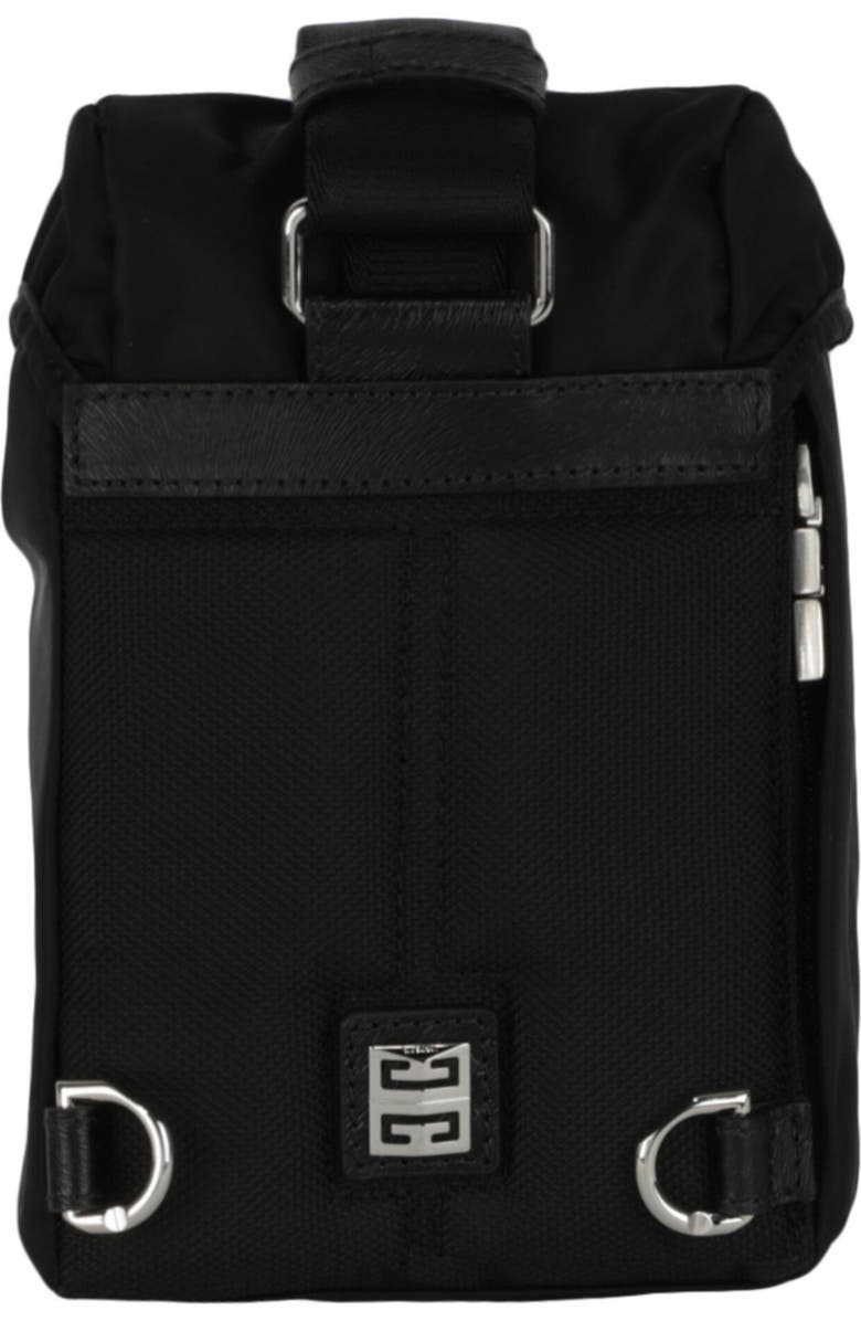 Givenchy Woven Crossbody Bag, Alternate, color, Black