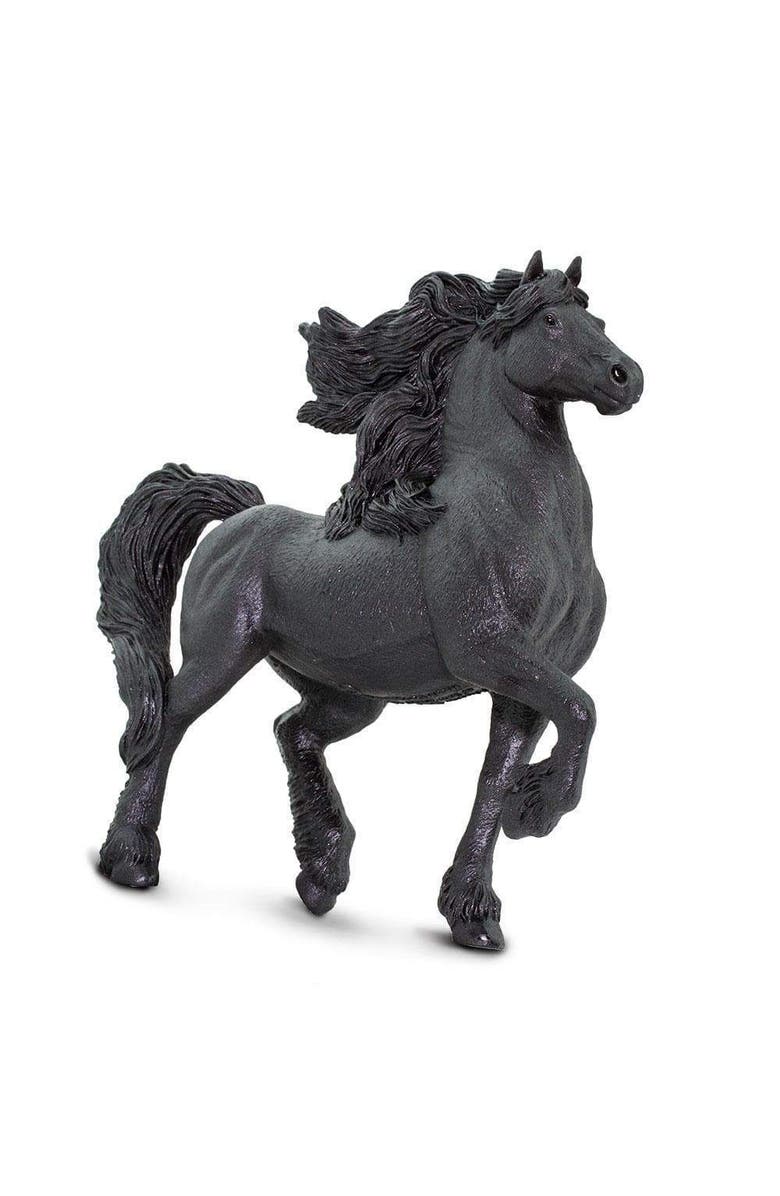Safari Ltd. Friesian Mare Horse Toy, Alternate, color, NO COLOR