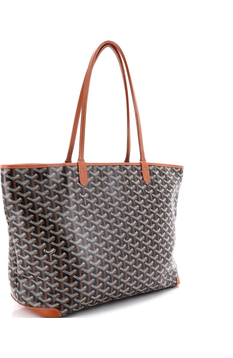 Pre-Owned Goyard Artois Tote Coated Canvas MM, Alternate, color, Brown