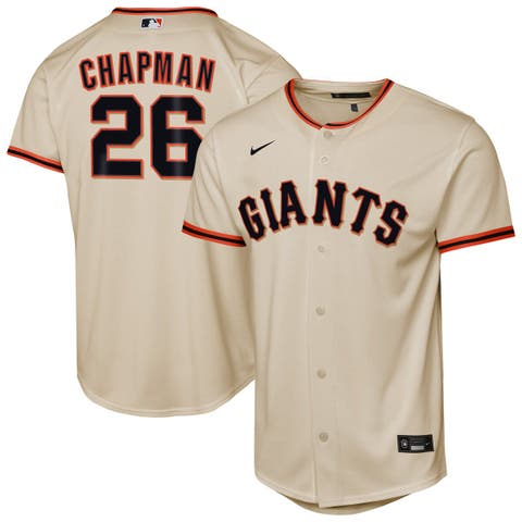 Youth Nike Matt Chapman Cream San Francisco Giants Home Replica Jersey