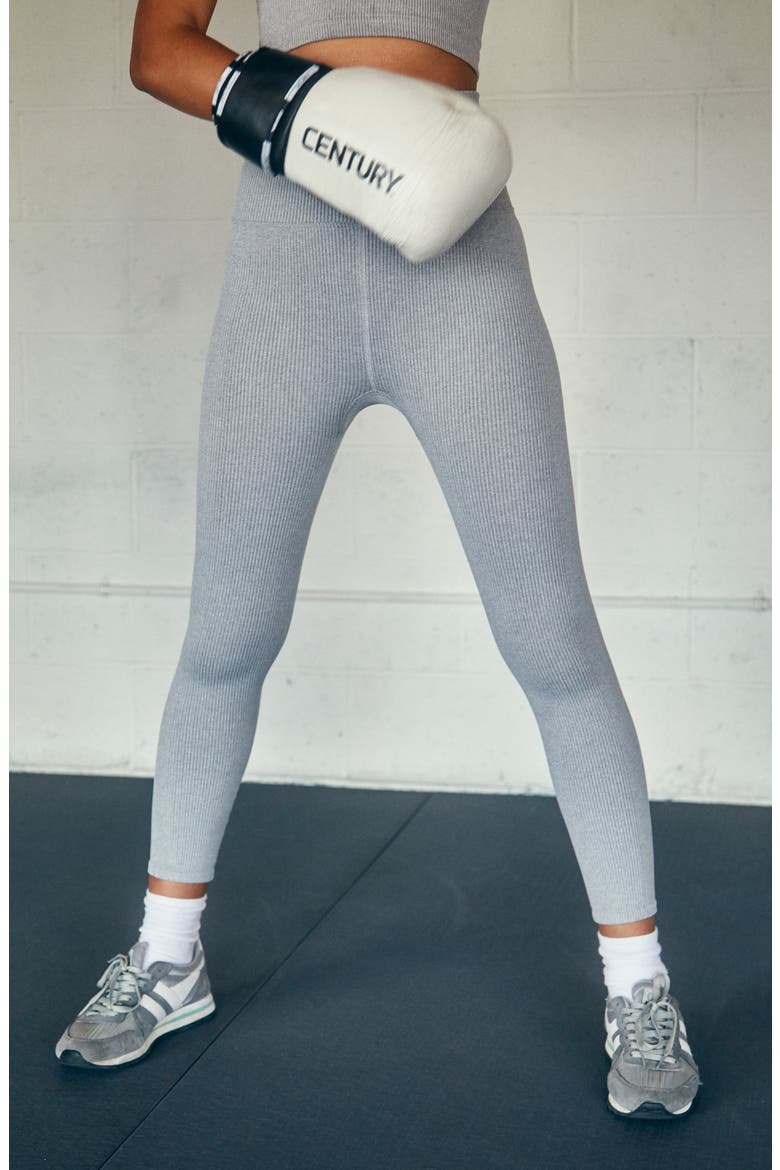Free People FP Movement Happiness Runs Leggings, Alternate, color, GREY COMBO