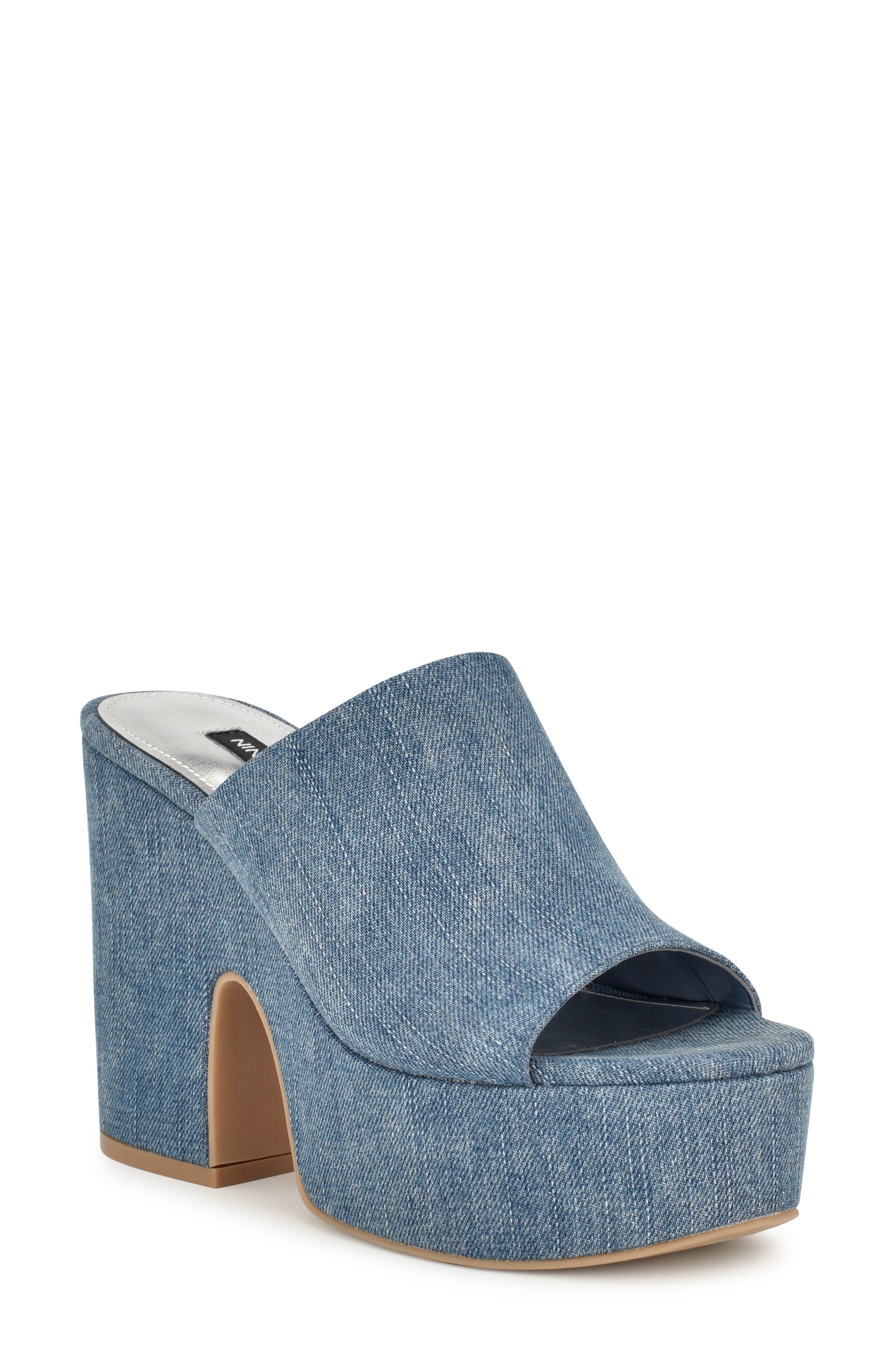 Nine West Olley Platform Sandal, Main, color, 