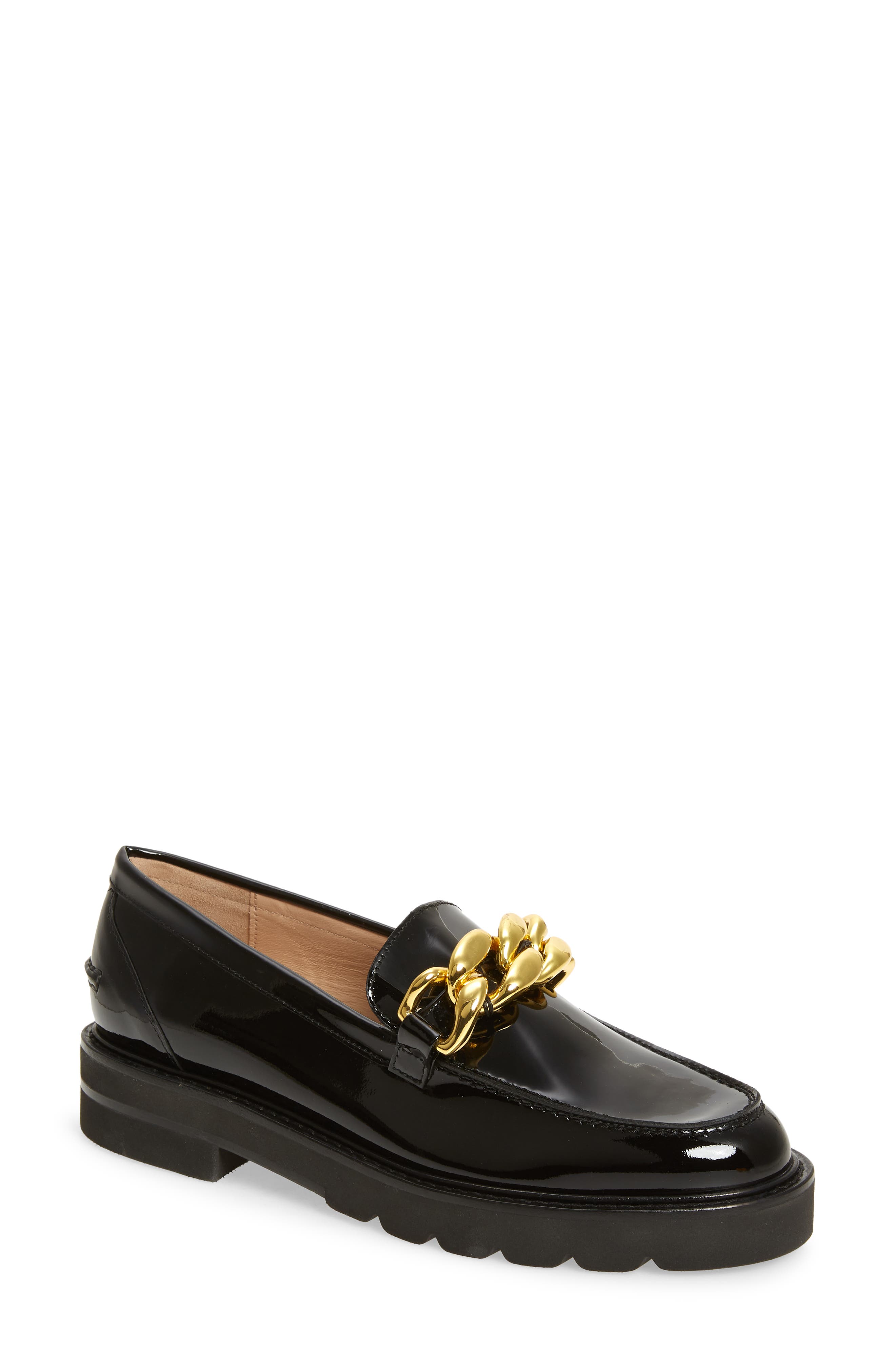 Stuart Weitzman Mott Lift Chain Platform Loafer, Main, color, 